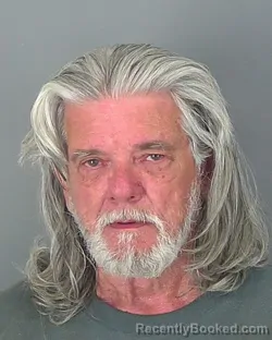 Mugshot of JAMES GILLILAND booked in Spartanburg County, South Carolina on March 6, 2026