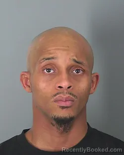 Mugshot of TERENCE GORE booked in Spartanburg County, South Carolina on March 6, 2026