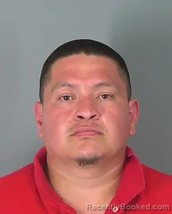 Mugshot of JOSE PEREZ-ROMO booked in Spartanburg County, South Carolina on March 6, 2026