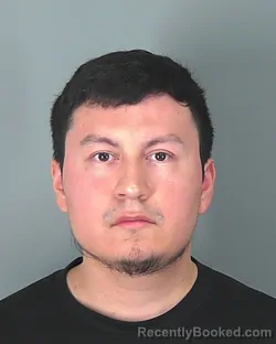 Mugshot of MARCOS GUERRERO booked in Spartanburg County, South Carolina on March 7, 2026