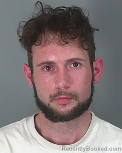 Mugshot of CHARLES BENTLEY booked in Spartanburg County, South Carolina on March 7, 2026