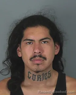 Mugshot of KEVIN CORTES booked in Spartanburg County, South Carolina on March 7, 2026