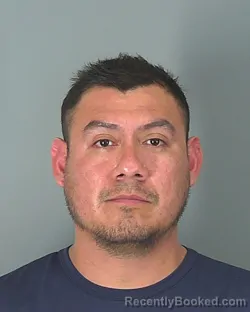 Mugshot of FELIPE SANCHEZ booked in Spartanburg County, South Carolina on March 7, 2026