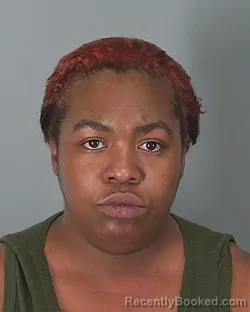 Mugshot of LATANDRA MILLER booked in Spartanburg County, South Carolina on March 7, 2026