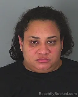 Mugshot of RICCY CACERES-BORJAS booked in Spartanburg County, South Carolina on March 8, 2026