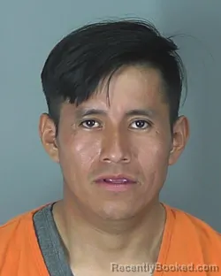 Mugshot of VALERIANO CANXOY booked in Spartanburg County, South Carolina on March 8, 2026