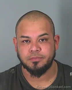 Mugshot of DANIEL MORA-REYES booked in Spartanburg County, South Carolina on March 8, 2026