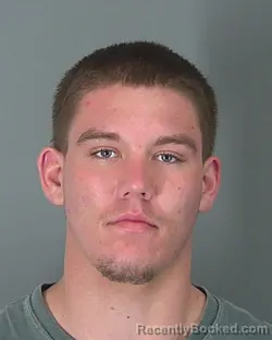 Mugshot of KONNOR GRUBBS booked in Spartanburg County, South Carolina on March 8, 2026