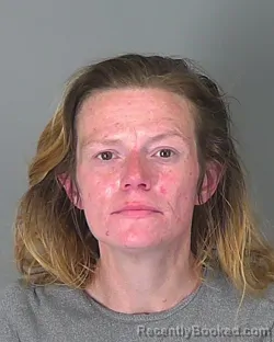 Mugshot of AMBER SMITH booked in Spartanburg County, South Carolina on March 8, 2026