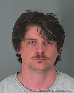 Mugshot of CHRISTIAN MARTIN booked in Spartanburg County, South Carolina on March 9, 2026