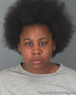 Mugshot of PRECIOUS CATHCART booked in Spartanburg County, South Carolina on March 9, 2026