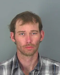 Mugshot of TIMOTHY CARTEE booked in Spartanburg County, South Carolina on March 9, 2026