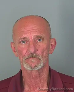 Mugshot of JEFFREY SCOGGINS booked in Spartanburg County, South Carolina on March 9, 2026