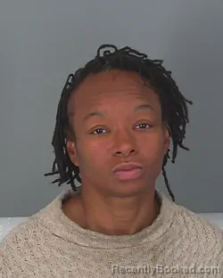 Mugshot of AIKEEHA TERRY booked in Spartanburg County, South Carolina on March 9, 2026