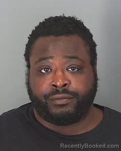 Mugshot of THOMAS ROSEMOND booked in Spartanburg County, South Carolina on March 9, 2026