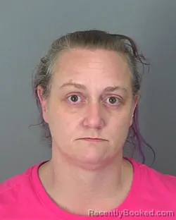 Mugshot of LACEY WHITLOCK booked in Spartanburg County, South Carolina on March 9, 2026