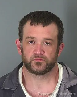 Mugshot of BRADLEY JONES booked in Spartanburg County, South Carolina on March 9, 2026