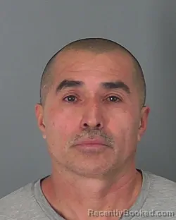 Mugshot of MANUEL AGUILAR-BONILLA booked in Spartanburg County, South Carolina on March 9, 2026