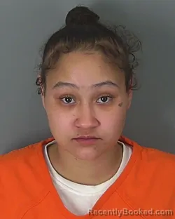 Mugshot of SYDNEI MCBRIDE booked in Spartanburg County, South Carolina on March 9, 2026