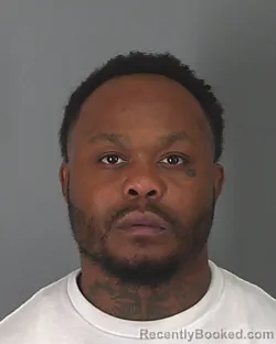 Mugshot of NIKKALUS DAVIS booked in Spartanburg County, South Carolina on March 10, 2026