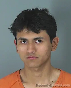 Mugshot of SAMUEL SEDANO-JUAREZ booked in Spartanburg County, South Carolina on March 10, 2026