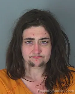 Mugshot of JAELYN ELDER booked in Spartanburg County, South Carolina on March 10, 2026