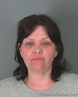 Mugshot of SHANNON BERGIN booked in Spartanburg County, South Carolina on March 10, 2026