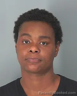 Mugshot of MEKIALA FOSTER booked in Spartanburg County, South Carolina on March 11, 2026