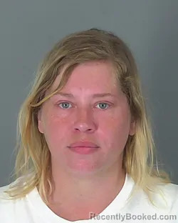 Mugshot of TARA LAURENDEAU booked in Spartanburg County, South Carolina on March 11, 2026