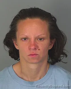 Mugshot of DOROTA CANFIELD booked in Spartanburg County, South Carolina on March 11, 2026