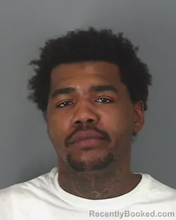 Mugshot of DEGAREN SMITH booked in Spartanburg County, South Carolina on March 11, 2026