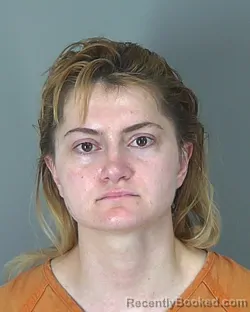 Mugshot of KSENYA MATEUSH booked in Spartanburg County, South Carolina on March 11, 2026