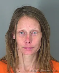 Mugshot of EMILY WEBB booked in Spartanburg County, South Carolina on March 11, 2026