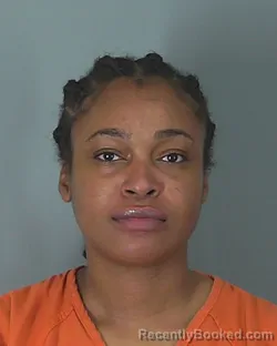 Mugshot of CHIQUORA PROCTOR booked in Spartanburg County, South Carolina on March 11, 2026