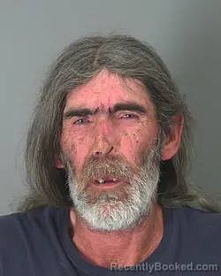 Mugshot of BILLY ARROWOOD booked in Spartanburg County, South Carolina on March 12, 2026