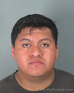 Mugshot of ODAYER ARREGA-FUENTES booked in Spartanburg County, South Carolina on March 12, 2026