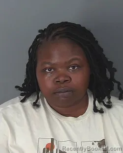 Mugshot of YOLANDA WORTHY booked in Spartanburg County, South Carolina on March 12, 2026