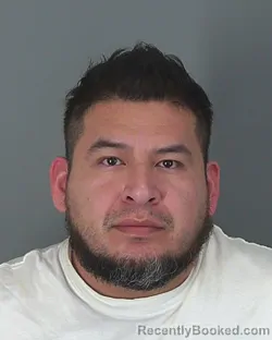 Mugshot of SANDRO ZAPATA-SEGURA booked in Spartanburg County, South Carolina on March 12, 2026