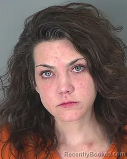 Mugshot of KALLYE HAMMOND booked in Spartanburg County, South Carolina on March 12, 2026