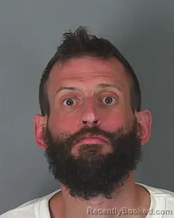 Mugshot of ROGER MCCRAW booked in Spartanburg County, South Carolina on March 12, 2026