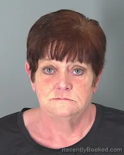 Mugshot of CHERYL YOUNG booked in Spartanburg County, South Carolina on March 13, 2026