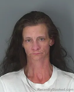 Mugshot of AMANDA HAWKINS booked in Spartanburg County, South Carolina on March 14, 2026