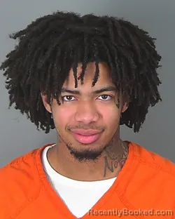 Mugshot of KINGSTEN THOMPSON booked in Spartanburg County, South Carolina on March 15, 2026