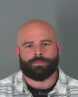 Mugshot of SHAUN BARRETT booked in Spartanburg County, South Carolina on March 15, 2026