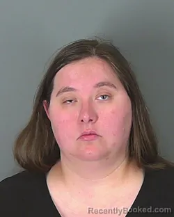 Mugshot of CHEYENNE MURRIN booked in Spartanburg County, South Carolina on March 15, 2026