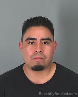 Mugshot of ODILON GALINDO SOSA booked in Spartanburg County, South Carolina on March 15, 2026