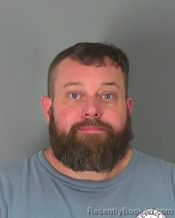 Mugshot of BRANDON SMITH booked in Spartanburg County, South Carolina on March 15, 2026