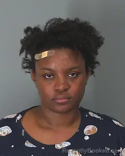 Mugshot of MAKAHLIA ARMSTRONG booked in Spartanburg County, South Carolina on March 16, 2026