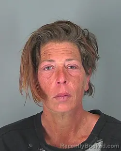 Mugshot of AMY PETERSON booked in Spartanburg County, South Carolina on March 16, 2026