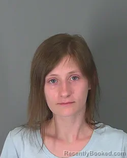 Mugshot of MIKALA WHITE booked in Spartanburg County, South Carolina on March 16, 2026